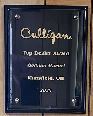 Culligan of Mansfield award