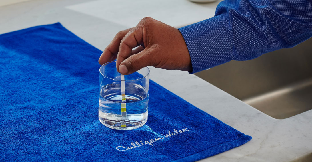 Culligan Water testing strip